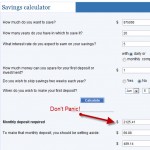 how much money do you need to save